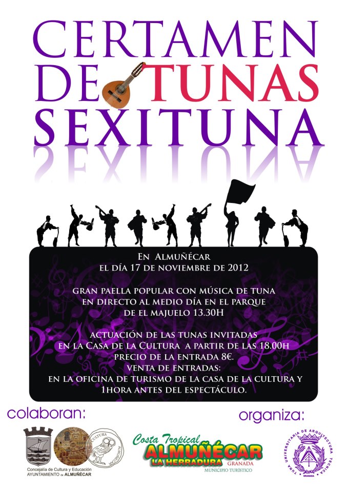 Tuna de Ciencias de Granada :: I Certamen de Tunas Sexituna de Almuñecar 2012