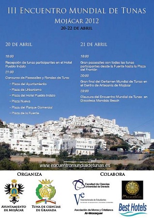 Tuna de Ciencias de Granada :: III Encuentro Mundial de Tunas, Mojácar 2012