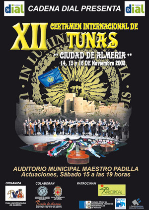 Tuna de Ciencias de Granada :: XII Certamen Internacional de Tunas Ciudad de Almeria 2008